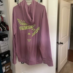 Adidas Men’s Size L Pink Yoga Hoodie - Brand New with Tags